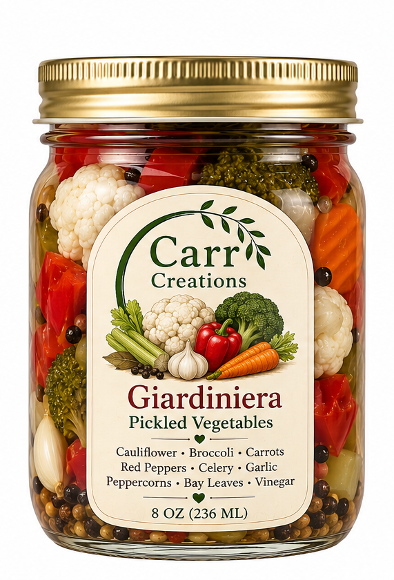 Giardinia (Pickled Veggies) -  8 oz