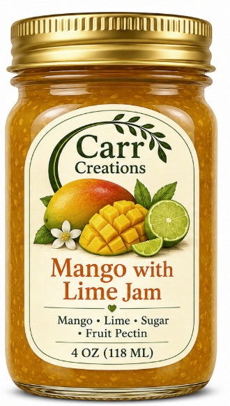 Mango Lime Jam - Limited Edition - 4oz