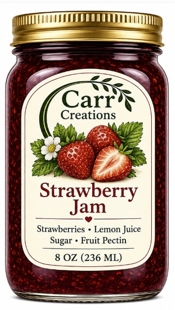 Strawberry Jam - 8oz