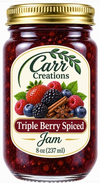 Triple Berry Jam - 8oz