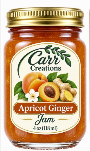 Apricot-Ginger Jam - 4oz
