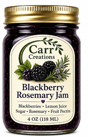 Blackberry Rosemary Jam 8oz