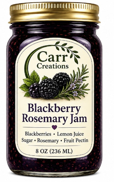 Blackberry Rosemary Jam 8oz