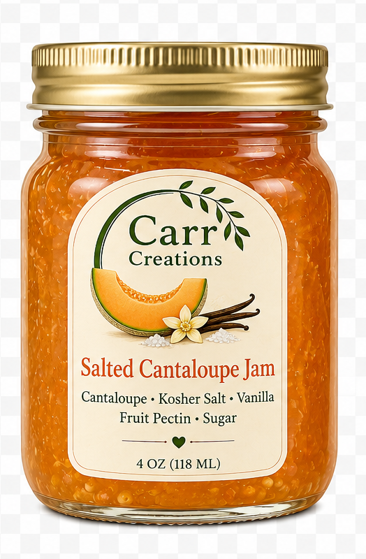 Salted Cantaloupe Jam - 4oz