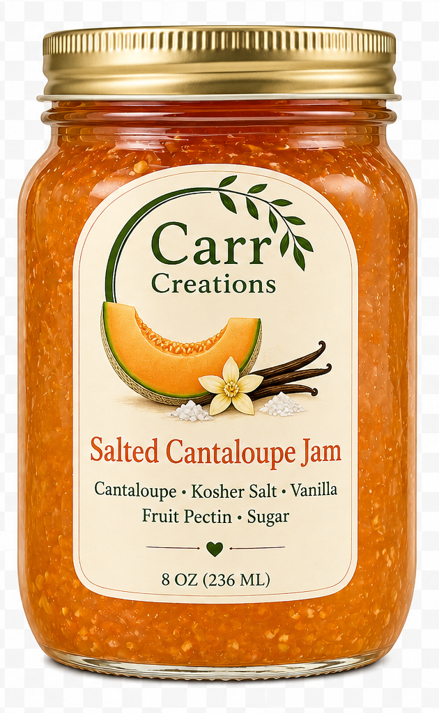Salted Cantaloupe Jam - 8oz