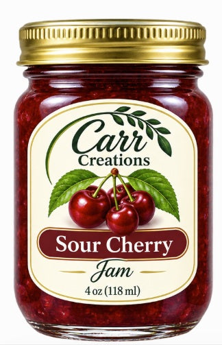Sour Cherry jam - 4oz
