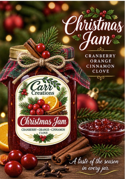 Christmas jam - 4oz